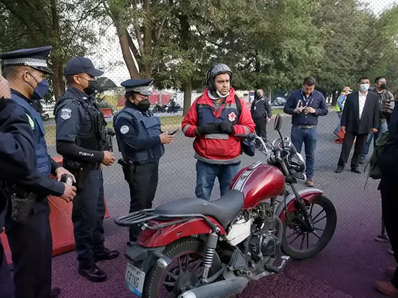 Seguirán los operativos y estas son las multas para motociclistas de Puebla.
