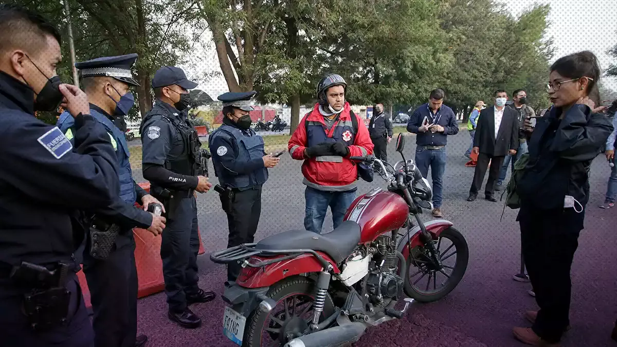 Seguirán los operativos y estas son las multas para motociclistas de Puebla.