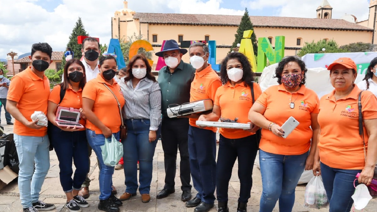 Con Reciclón se espera recabar más de 10 toneladas de residuos que contaminan Zacatlán: Pepe Márquez