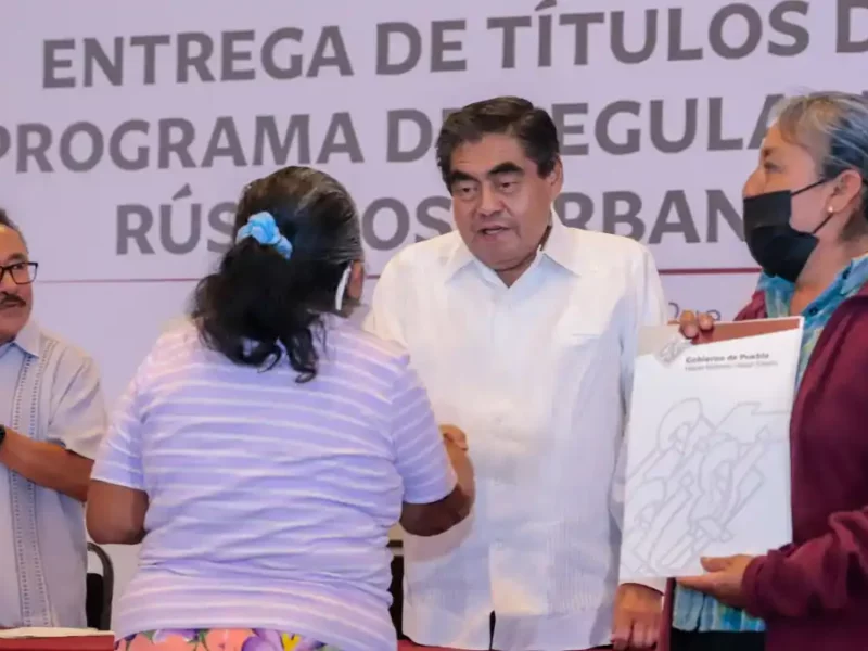 Con una visión de izquierda, gobierno de Puebla ejecuta acciones en pro de los más necesitados: MBH