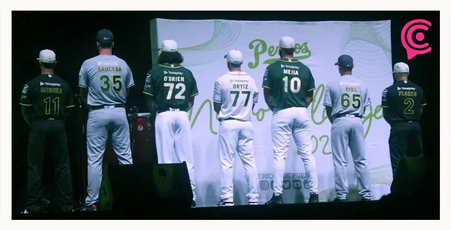 Pericos de Puebla, listos para la Temporada 2023 de la Liga Mexicana de Beisbol.