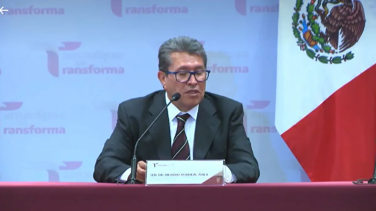 Monreal considera desafortunado que TEPJF permita dimisión de Mario Delgado al frente de Morena