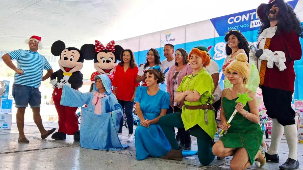 Con una feria celebran en San Andrés Cholula a 5 mil niños y niñas.