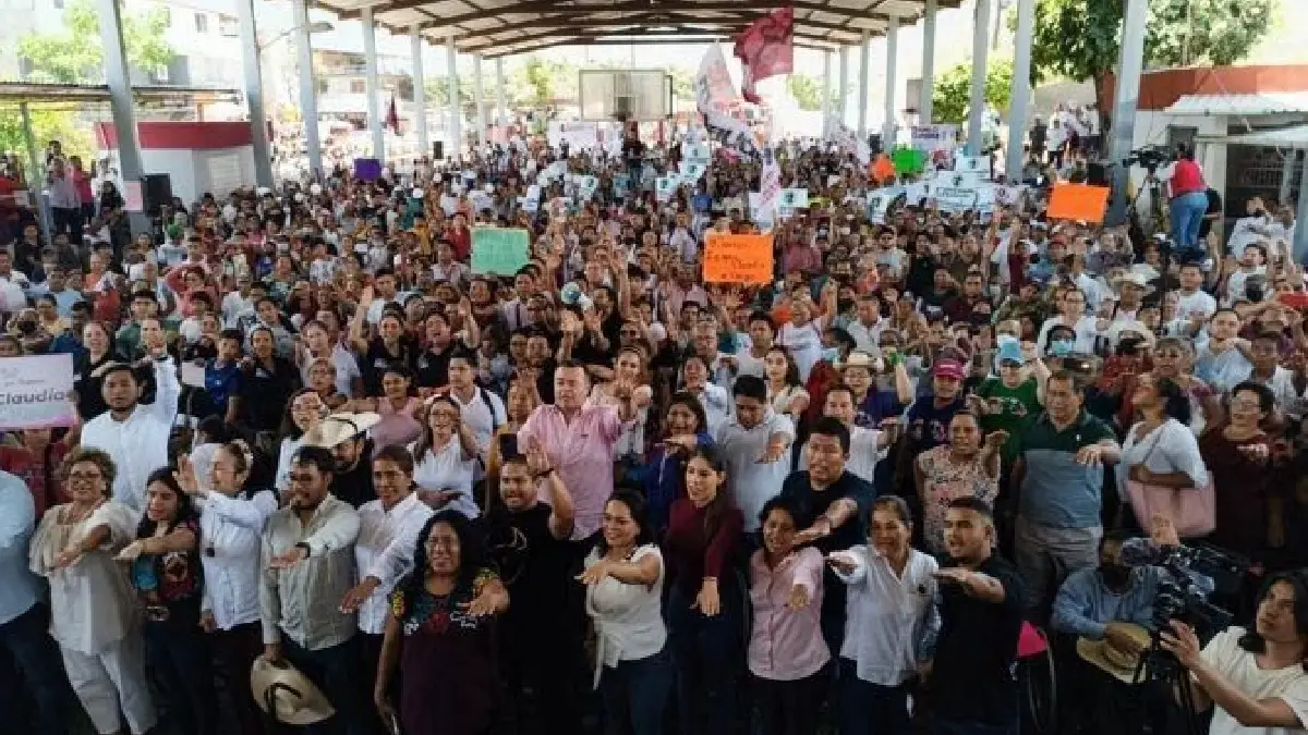 Más de 5 mil personas en Acapulco se suman a Claudia Sheinbau