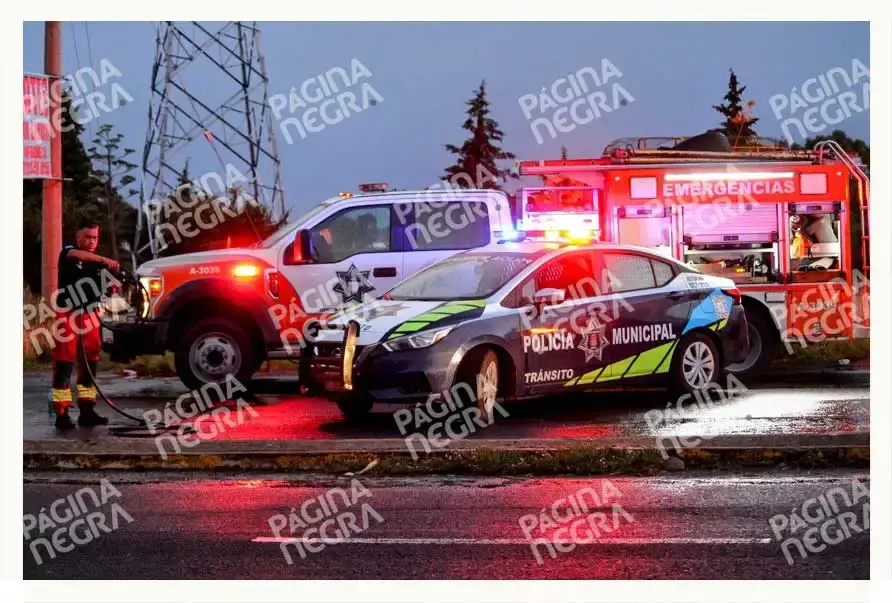 Choque en la carretera a Valsequillo deja dos conductores prensados y uno muerto