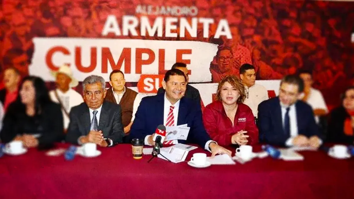 Armenta se deslinda de propaganda con su nombre en el desfile del 5 de Mayo