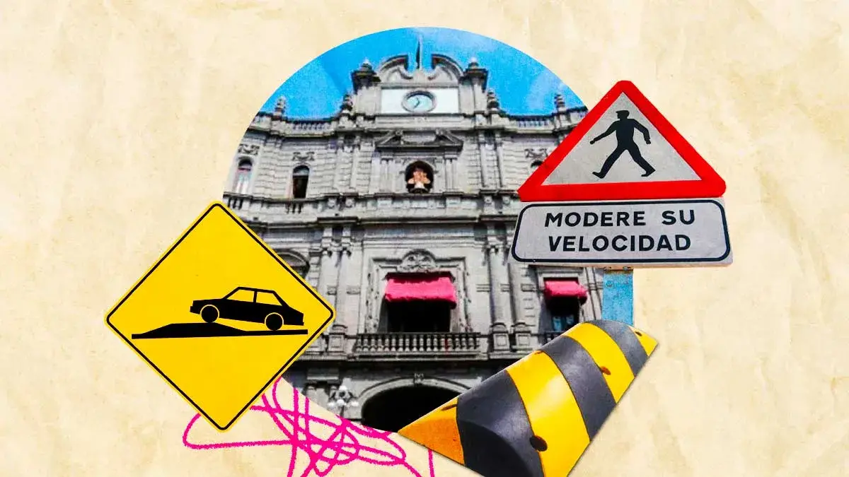 Ayuntamiento de Puebla colocará reductores de velocidad en colonia del norte de la ciudad