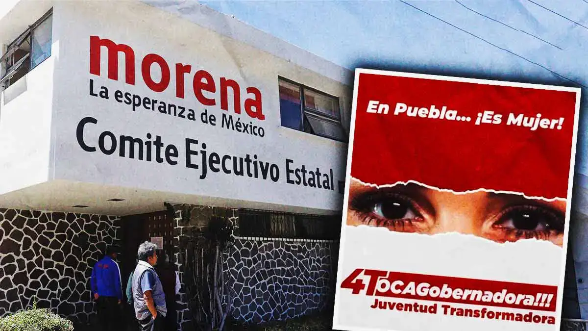CEE de Morena en Puebla se deslinda de promocionales de campaña “Toca gobernadora”