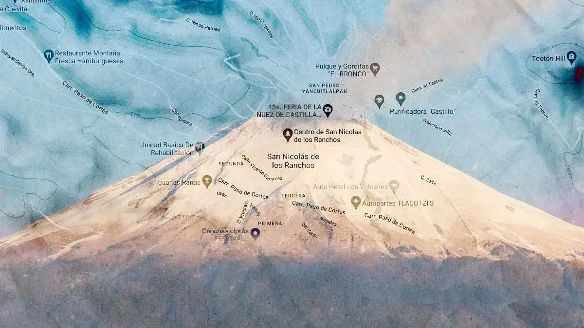 Caída de ceniza del Popocatépetl enferma a pobladores de San Nicolás de los Ranchos 