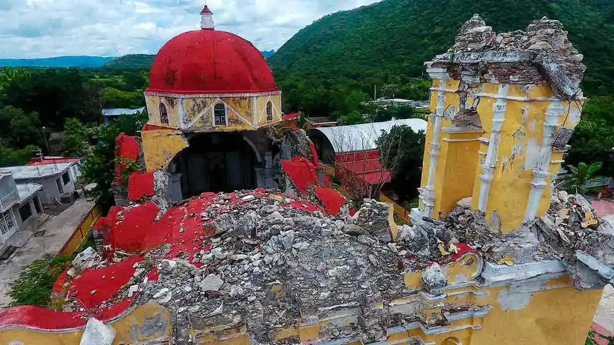 INAH y Secretaría de Cultura repararán los templos dañados por el sismo de 2017