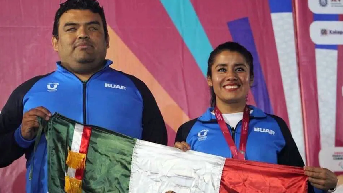 Oro y bronce para trabajador BUAP en el World Para Athletics Grand Prix 2023