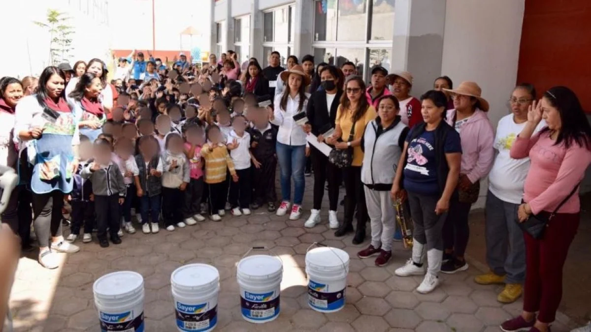 Arranca el programa “Chula tu escuela” para mejorar condiciones de las instituciones.
