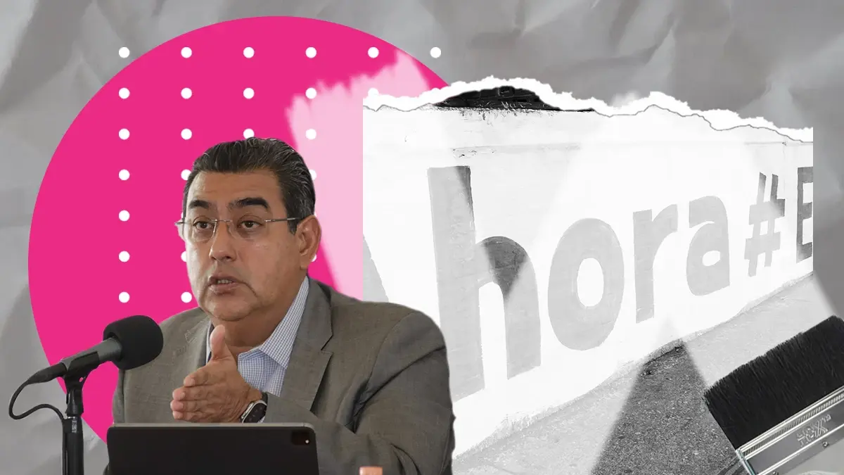 Gobierno de Puebla alista decreto contra pinta de bardas con propaganda política.
