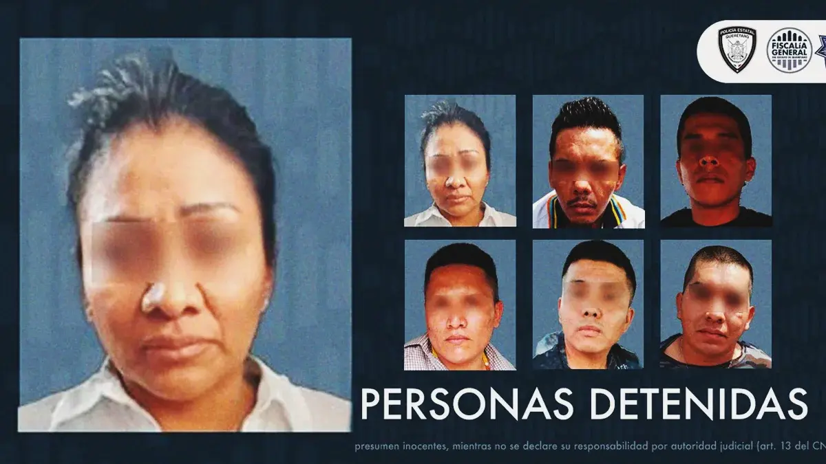 Una poblana, entre los detenidos por balacera en Plaza Altea de Querétaro.