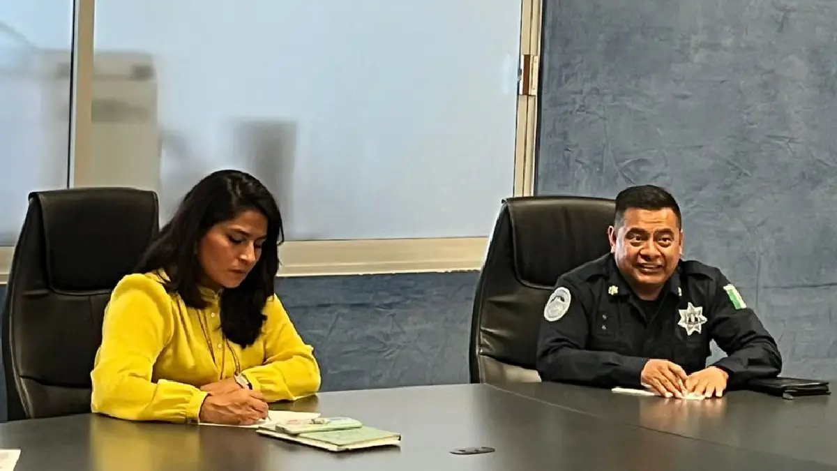 Evalúa la regidora Berenice Porquillo y las autoridades Auxiliares Acciones en Materia de Seguridad