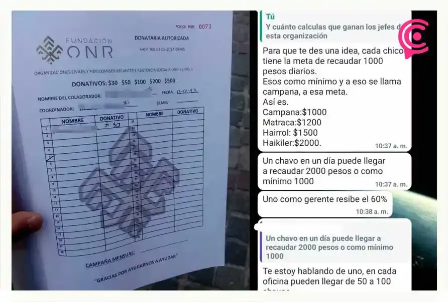 Fundación ONR opera en Puebla con estafas y explotación laboral
