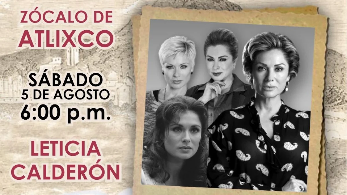 Anuncia Ariadna Ayala la participación de Leticia Calderón en el ciclo de lecturas, “Cuéntame de Atlixco”.