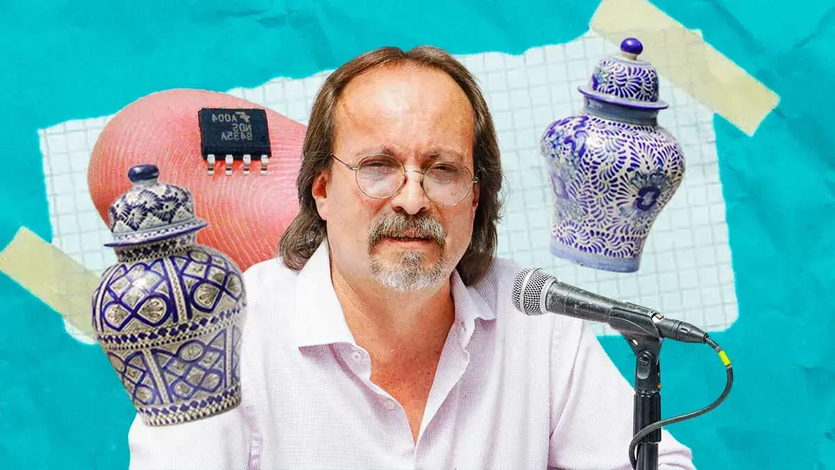 Enrique Glockner llegará hasta las últimas consecuencias con los chips para piezas de museos