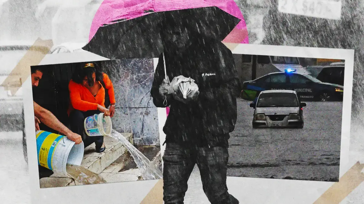 Lluvias dejaron 10 inundaciones y tres vehículos dañados en la Ciudad de Puebla