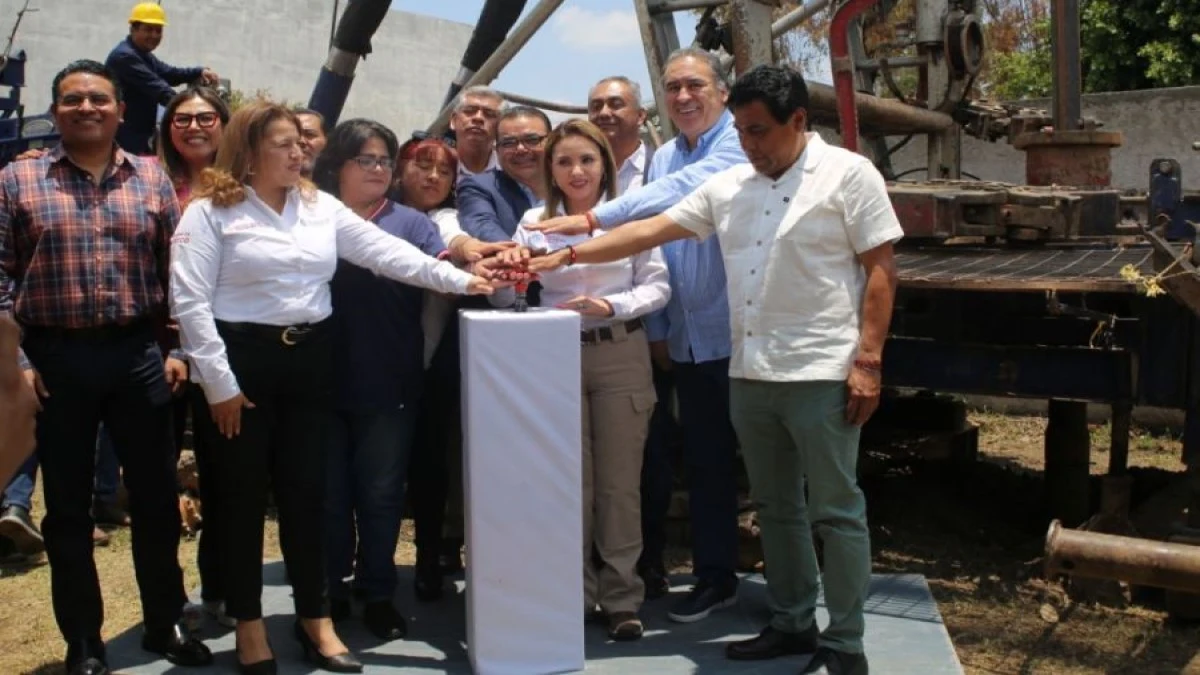 Paola Angon cumple con compromiso: inicia perforación de dos nuevos pozos para San Pedro Cholula.