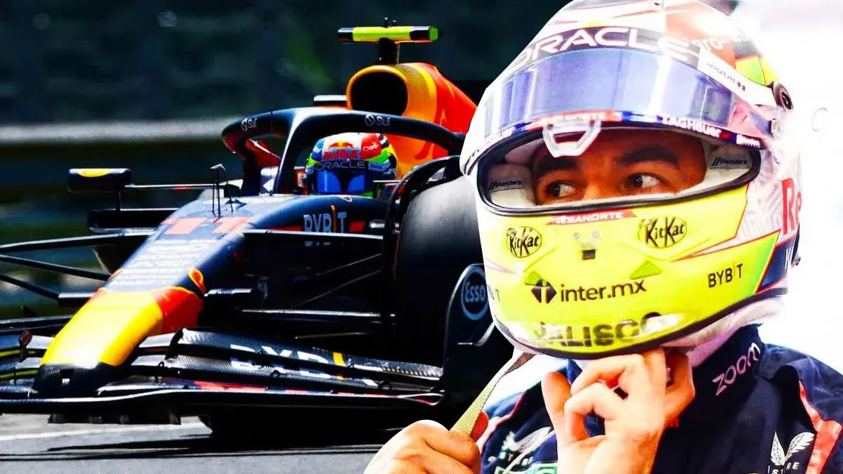 Sergio "Checo" Pérez finalizó en tercer lugar en el Gran Premio Hungría