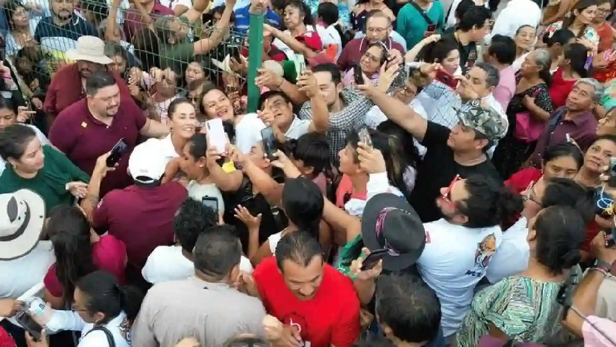 ’’Por primera vez se miró al sureste para darle beneficios’’: Claudia Sheinbaum en Ciudad del Carmen, Campeche