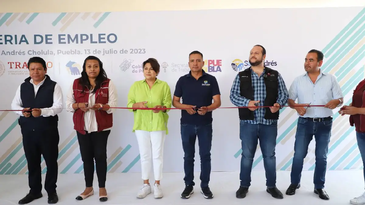 Recibe San Andrés Cholula segunda Feria de Empleo 2023