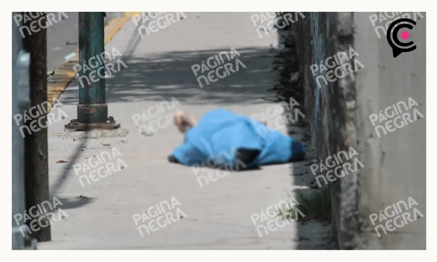 Indigente muere en la colonia La Loma en Puebla; padecía alcoholismo