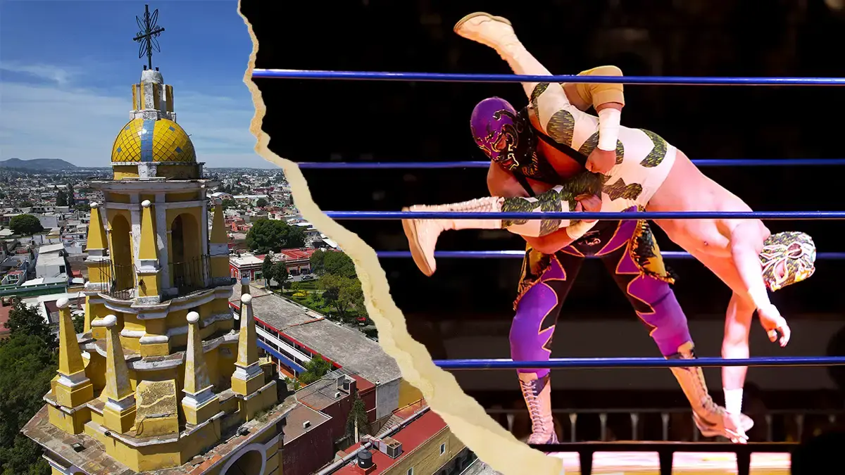 Anuncian Festival de la Lucha Libre en San Pedro Cholula