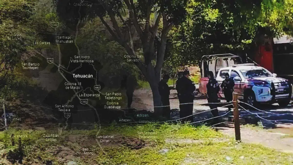 Localizan cadáver de un pepenador en avanzado estado de descomposición en Tehuacán 
