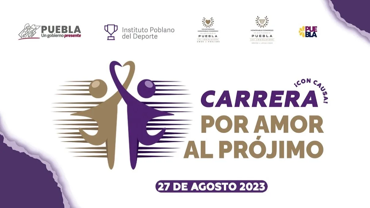 Personas con discapacidad motriz y visual se suman a la carrera “Por Amor al Prójimo”.