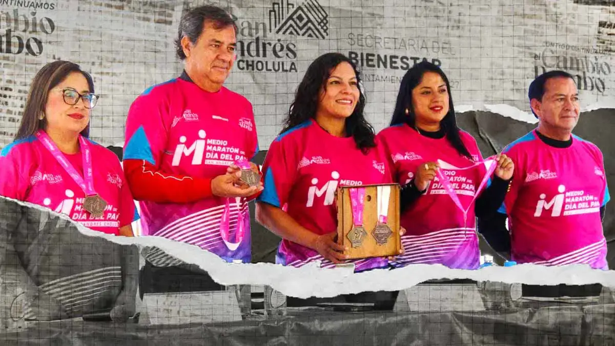 Medio Maratón del Día del Papá San Andrés Cholula 2025 con servicio médico garantizado para corredores