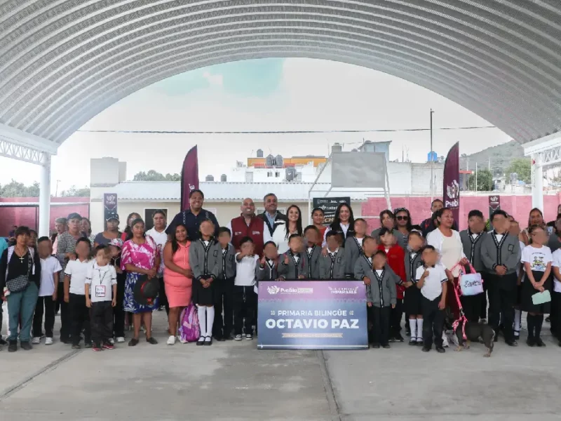 Fortalece Gobierno de la Ciudad espacios educativos en la colonia Clavijero